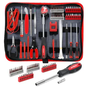 56pc Electronics Repair & Opening Tool Kit Set. Includes Precision Driver Bits and Prys for Laptops, Drones and Tech. Gadgets