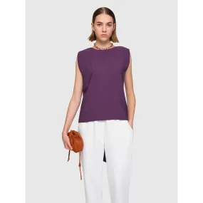 Crepe Etel Top Purple