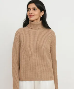 Cropped Turtleneck