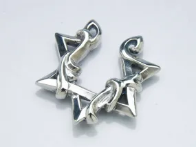 Hex star ear cuff