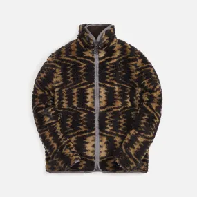 John Elliott Reversible Polar Fleece Full Zip - Morgan Jacquard