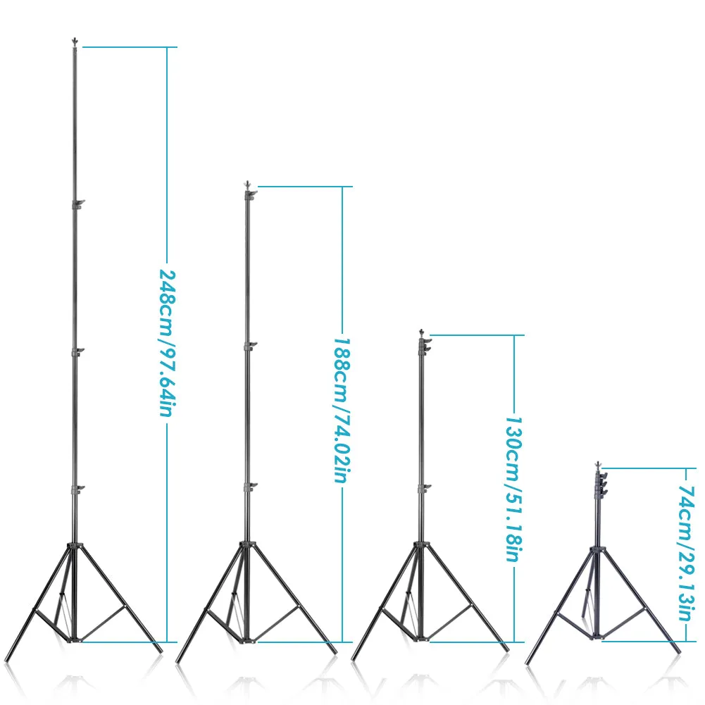 NEEWER 8.5x10FT/2.6x3M Background Stand Support System with Backdrop