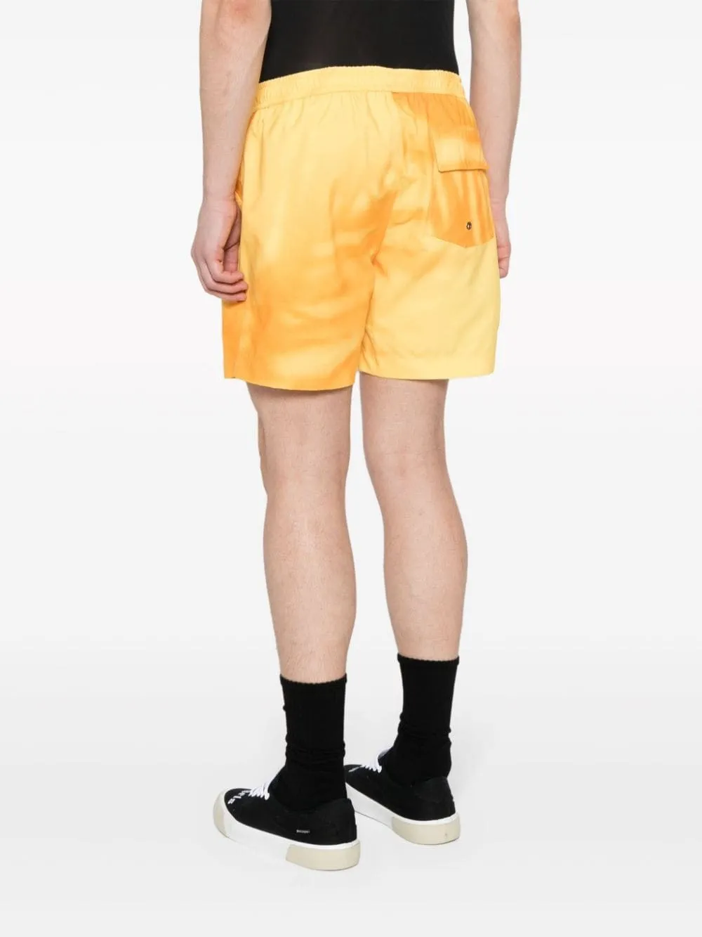 PALMS ELASTICATED-WAISTBAND SHORTS