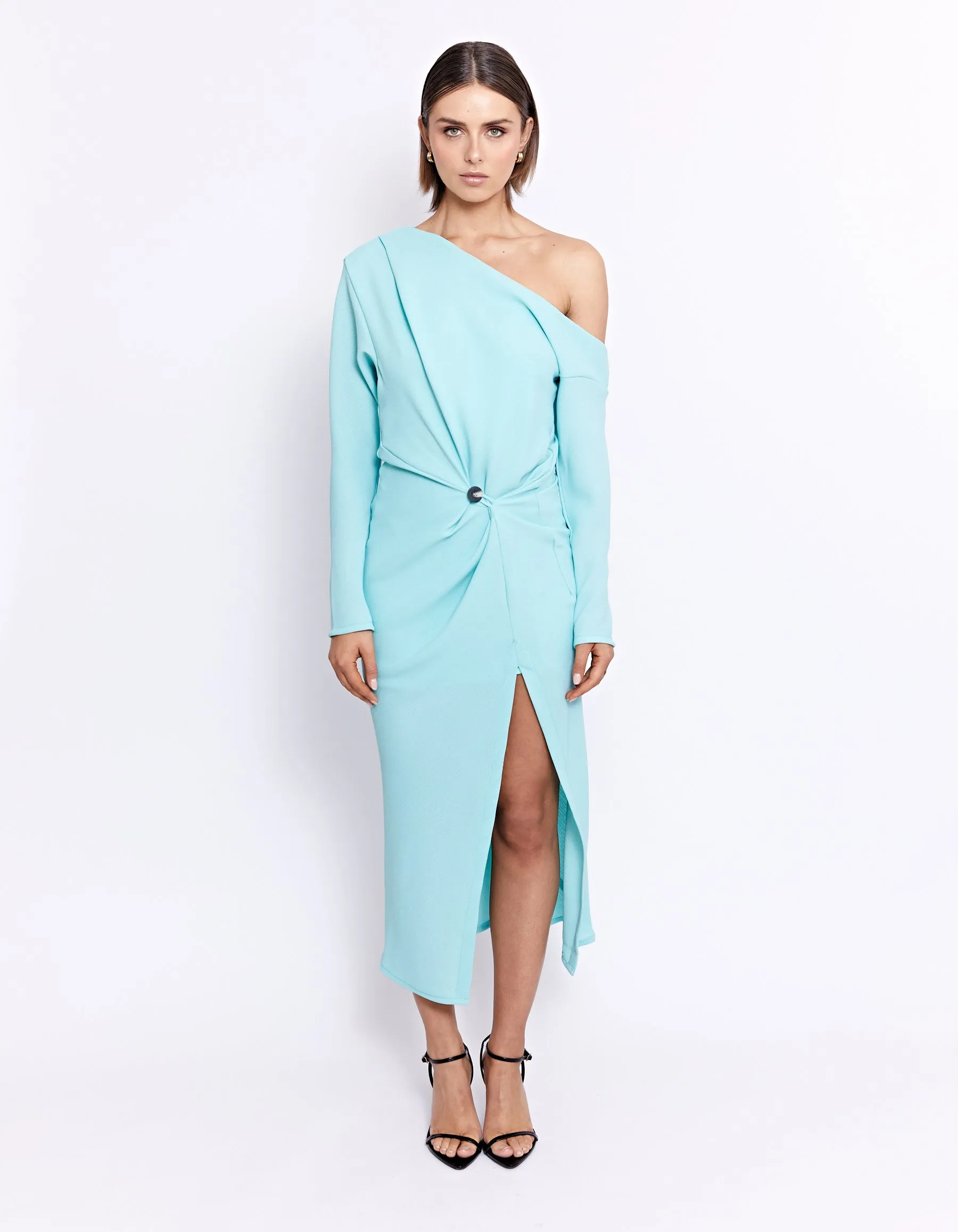 ROSSI DRESS | SEAFOAM