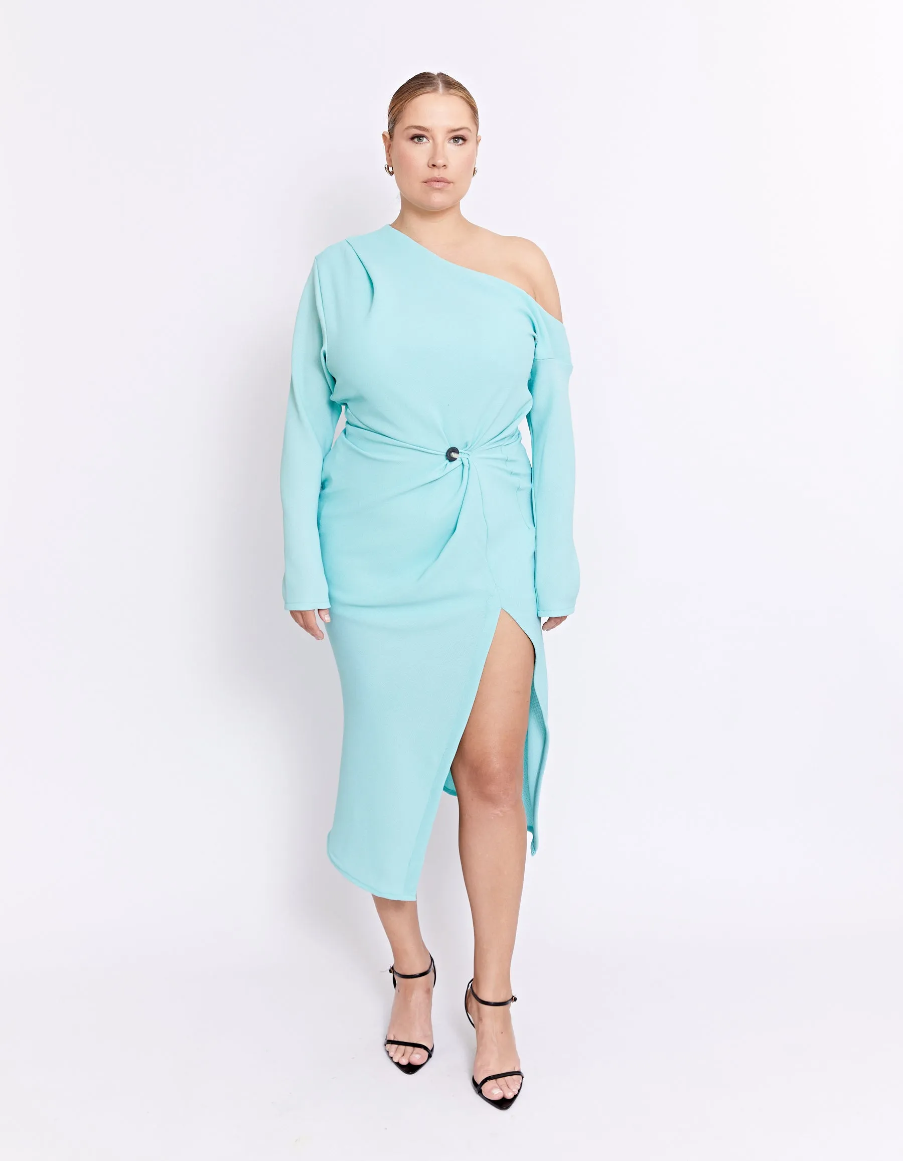 ROSSI DRESS | SEAFOAM