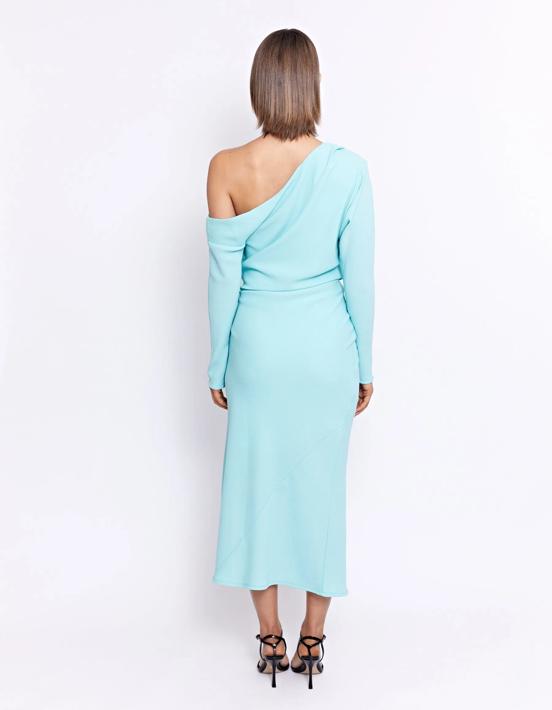 ROSSI DRESS | SEAFOAM