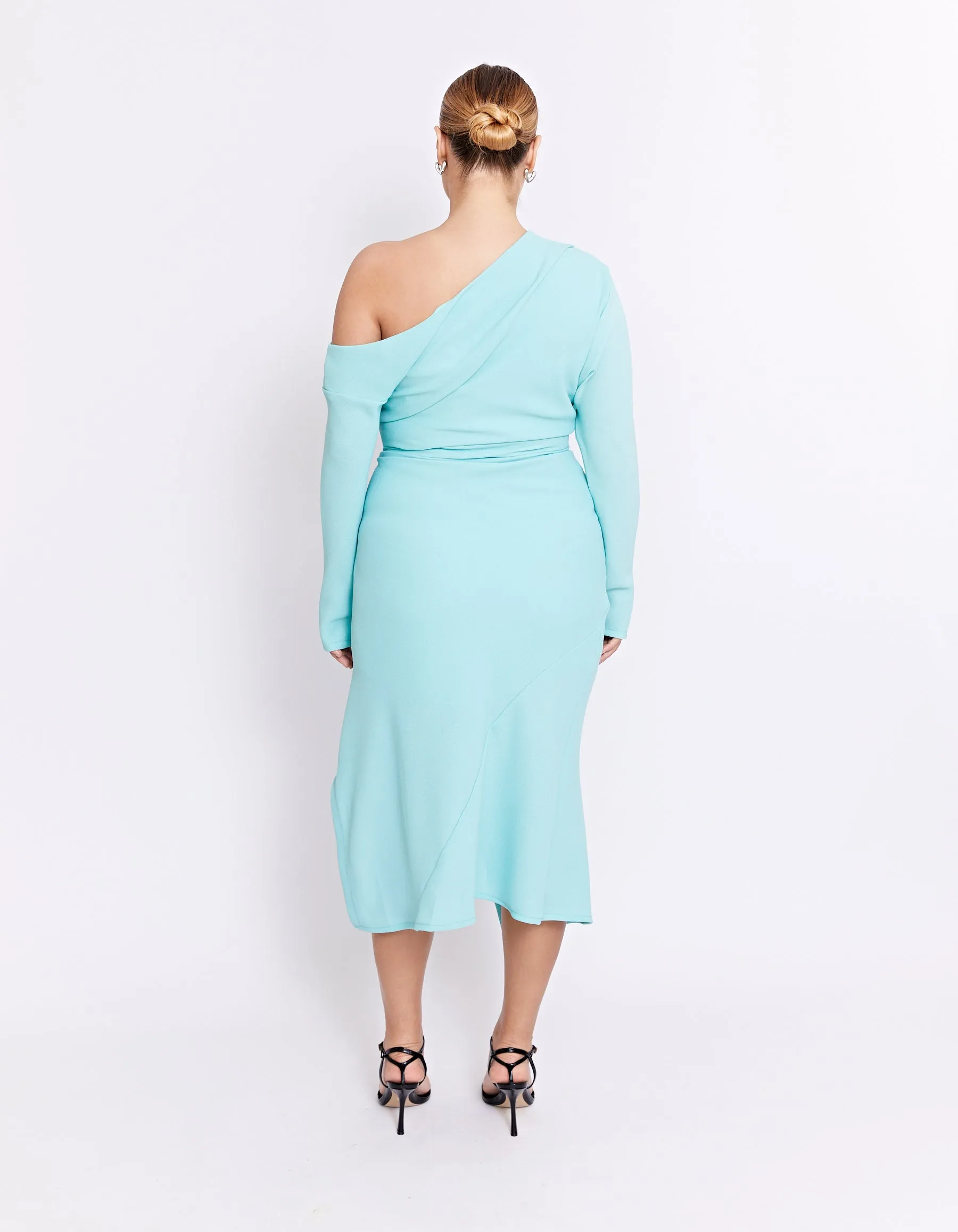 ROSSI DRESS | SEAFOAM