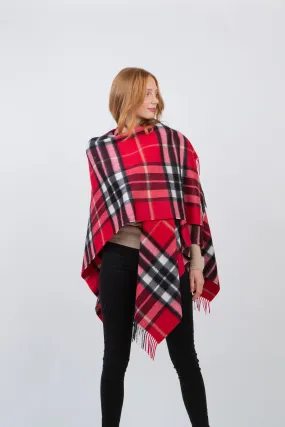 Scotty Thompson Cashmere Wrap - Chinese Red