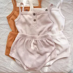 Waffle Cami With Shorts